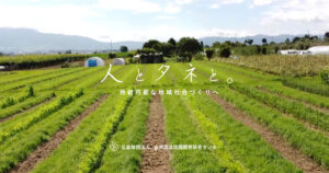 人と自然とがつながり続ける社会 たしかな食と自然を支える地域社会作りのために 自然の学びから育まれる自然のタネと自然農法に根差した栽培技術で公益財団法人自然農法センターは社会に貢献します